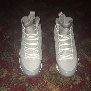 Cool grey Jordan 9’s